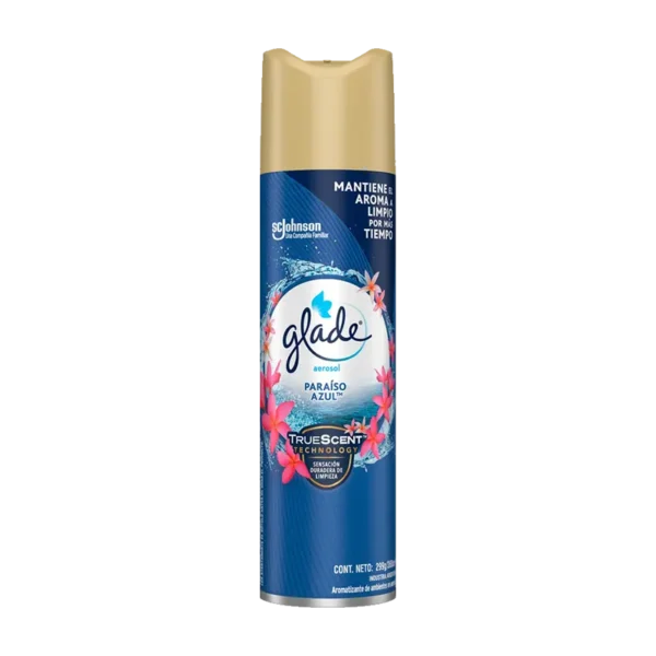 AROMATIZANTE GLADE PARAISO AZUL 360CC