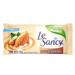 JABON BARRA LE SANCY ACEITE DE ALMENDRAS 150GR