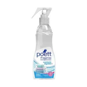 AROMATIZANTE DE TELAS POETT SUAVIDAD DE ALGODON GATILLO 250ML