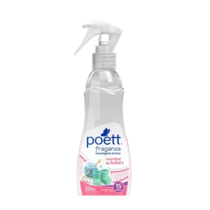AROMATIZANTE DE TELAS POETT SUAVIDAD DE BEBE GATILLO 250ML