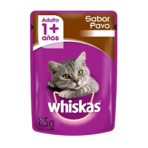 WHISKAS ADULTO PAVO EN SALSA 85G