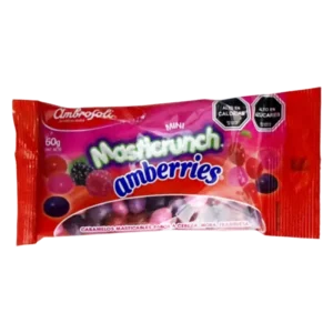CARAMELOS AMBERRIES MASTICRUNCH 60G