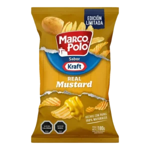 PAPAS FRITAS CORTE AMERICANO MOSTAZA 180G