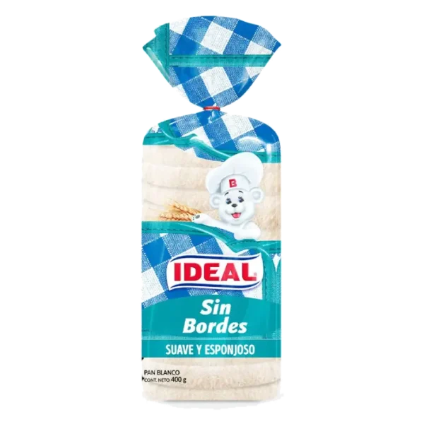 PAN IDEAL SIN BORDES 400G