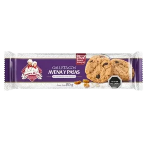 GALLETA NUTRA BIEN AVENA PASAS 150G