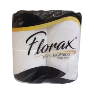 PAPEL HIGIENICO FLORAL 4 ROLLOS