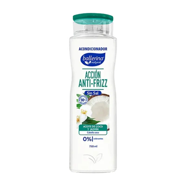 ACONDICIONADOR BALLERINA ACEITE DE COCO Y JAZMIN 750ML