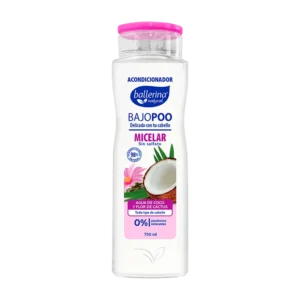 ACONDICIONADOR BALLERINA MICELAR BAJO POO BOTELLA 750ML