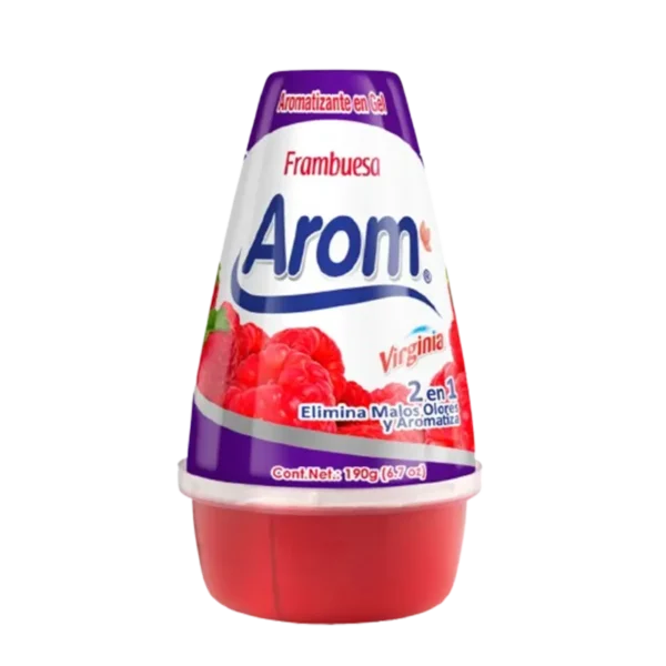 AROMATIZANTE GEL AROM FRAMBUESA 190G