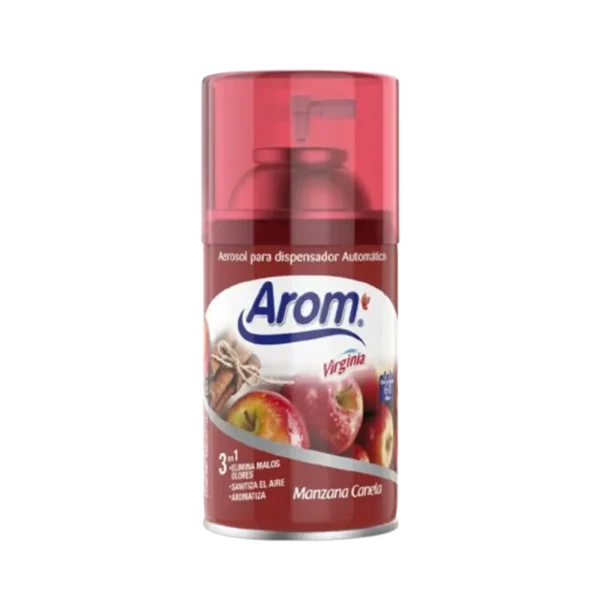 AROMATIZANTE REFILL AUTOMATICO AROM MANZANA CANELA 250ML