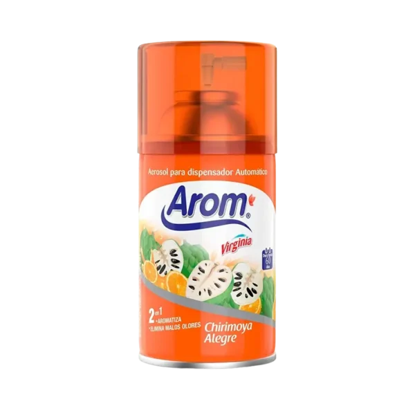 AROMATIZANTE REFILL AUTOMATICO AROM CHIRIMOYA ALEGRE 250ML
