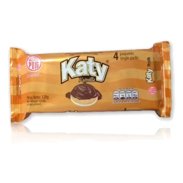 GALLETA KATY VAINILLA 128GR