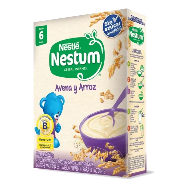NESTUM CEREAL AVENA Y ARROZ NESTLE 250G