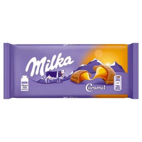 CHOCOLATE MILKA CARAMELO 100GR