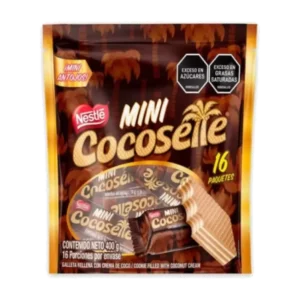 GALLETA COCOSETTE RELLENA 25G BOLSA DE 16U