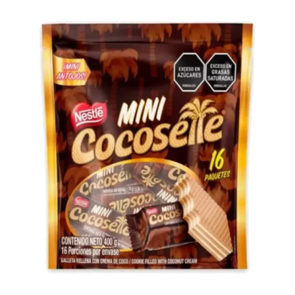 GALLETA COCOSETTE RELLENA 25G BOLSA DE 16U
