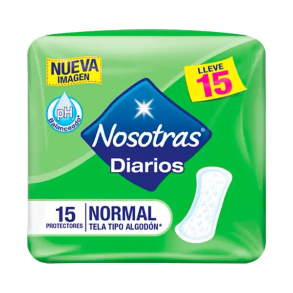 PROTECTORES DIARIOS NOSOTRAS 15u