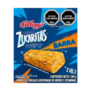 BARRA ZUCARITAS ESTUCHE 18G DISPLAY 6U (PXDP)