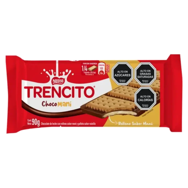 CHOCOLATE TRENCITO CHOCO MANI 90G