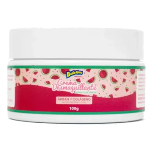 CREMA BUBBALUU DESMAQUILLANTE ARGAN Y COLAGENO SANDIA 100G