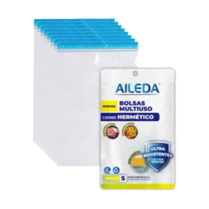 BOLSAS MULTIUSO CIERRE HERMETICO AILEDA TALLA S 30U