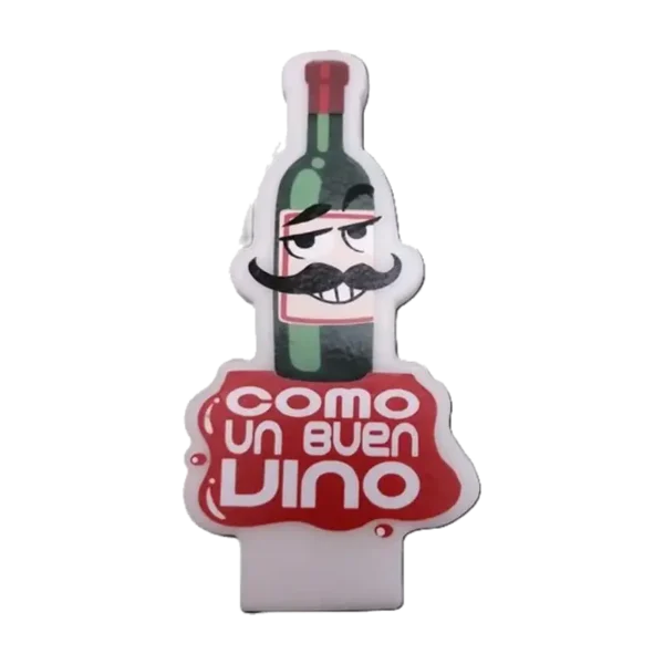 VELA DISEÑO COMO UN BUEN VINO X 1U
