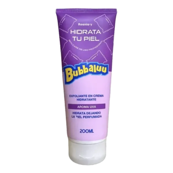 CREMA BUBBALU EXFOLIANTE HIDRATANTE UVA 200ML