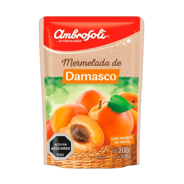 MERMELADA AMBROSOLI DAMASCO 200G