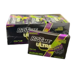 CHICLE BIGTIME ULTRA CITRUS BLUEBERRY 26.4G 12U (PXDP)