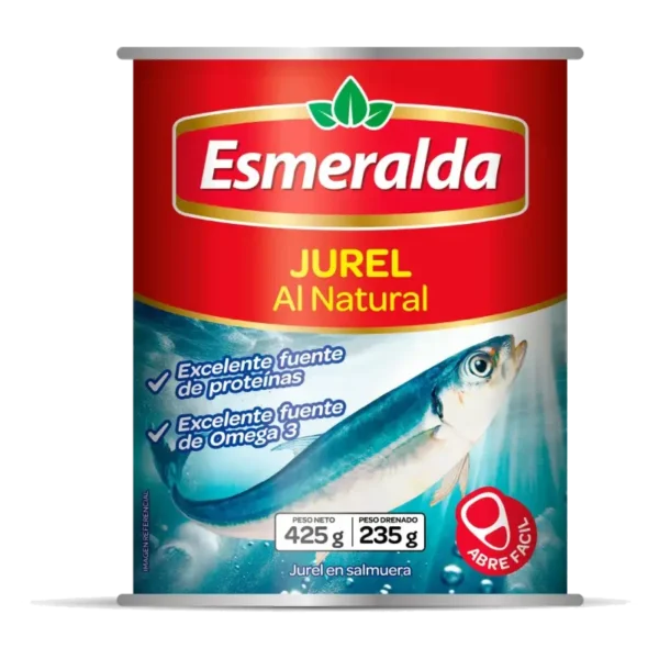 JUREL NATURAL ESMERALDA 425G
