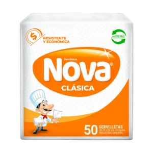 SERVILLETA NOVA COCTEL 50UN 23X22CM