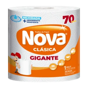 TOALLA PAPEL NOVA CLASICA 70MT 8 ROLLOS