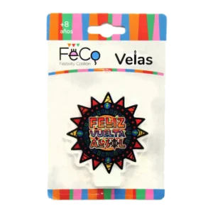 VELA FECO VUELTA AL SOL X1U