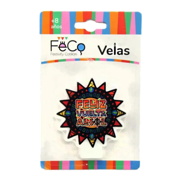 VELA FECO VUELTA AL SOL X1U