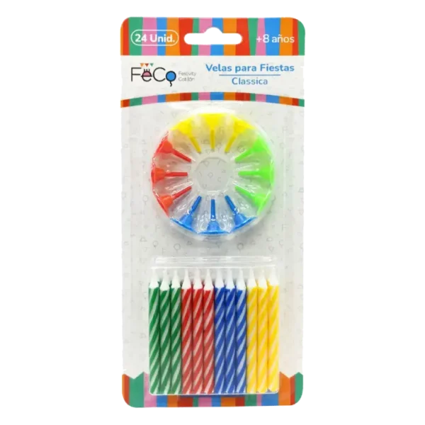VELA FECO CLASSICA X24