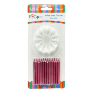 VELA FECO METALLIC FUCSIA X12U