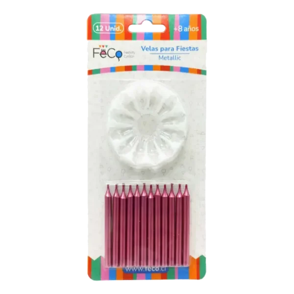 VELA FECO METALLIC FUCSIA X12U