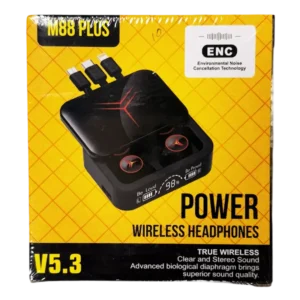 AUDIFONOS INALAMBRICOS M88 PLUS V5.3