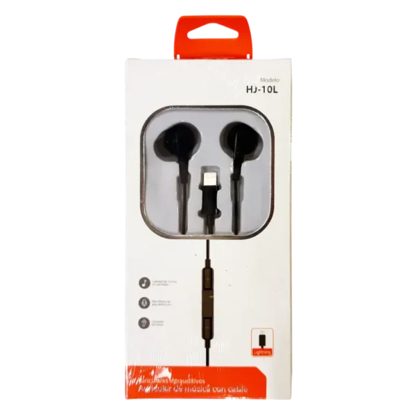 AURICULAR INTRAUDITIVOS ALAMBRICOS HJ-10L