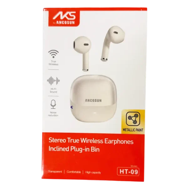 AURICULARES INALAMBRICOS STEREO PLUG-IN BIN HT-09