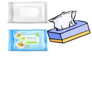 PAÑUELOS Y TAOLLAS DESMAQUILLANTES