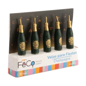 VELA FECO 5 CHAMPAGNE X1U
