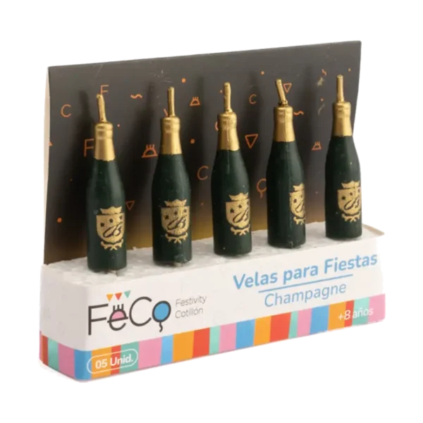 VELA FECO 5 CHAMPAGNE X1U