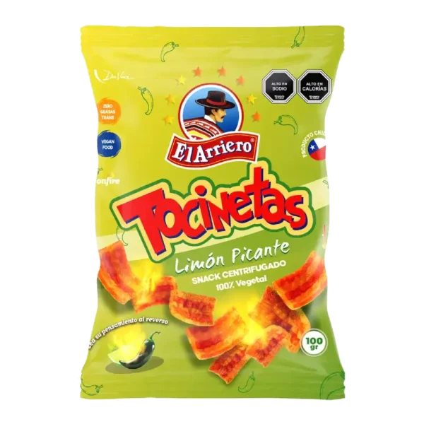 TOCINETA EL ARRIERO LIMON PICANTE 100G