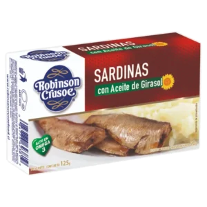 SARDINAS ROBINSON CRUSOE ACEITE 125G