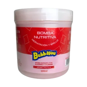 BOMBA NUTRITIVA BUBBALUU FRUTILLA 500ML