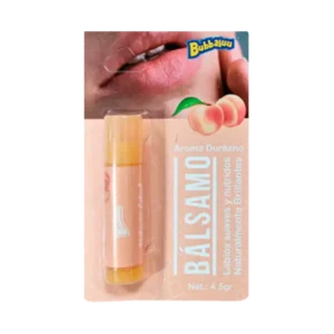 BALSAMO LABIAL BUBBALU DURAZNO 4.5G