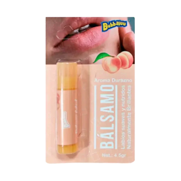 BALSAMO LABIAL BUBBALU DURAZNO 4.5G