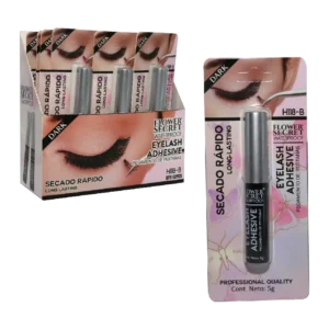 PEGAMENTO DE PESTAÑAS DARK 5g. SECADO RAPIDO FLOWER SECRET