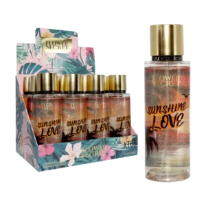 SPLASH GLITTER FLOWER SECRET AMOR ATARDECER